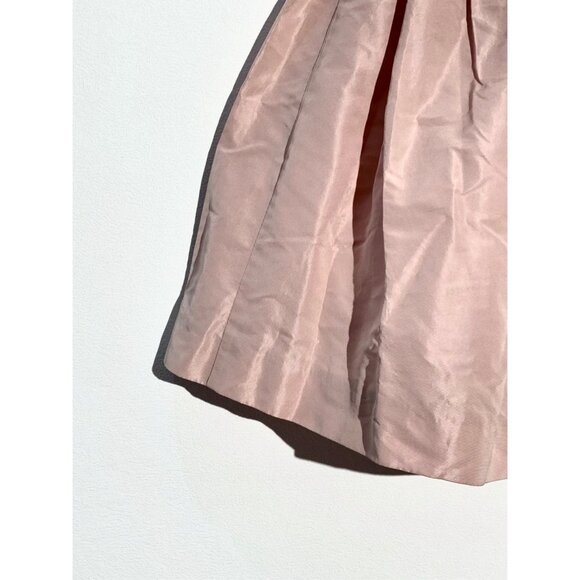 Miu Miu Ladies Pleated Elastic A-Line Skirt Pink Size 42 Made In Italy - Picture 3 of 6